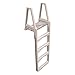 Confer Plastics 635-52X Sturdy Above Ground in-Pool Swimming Pool Ladder for Decks Adjustable from 46