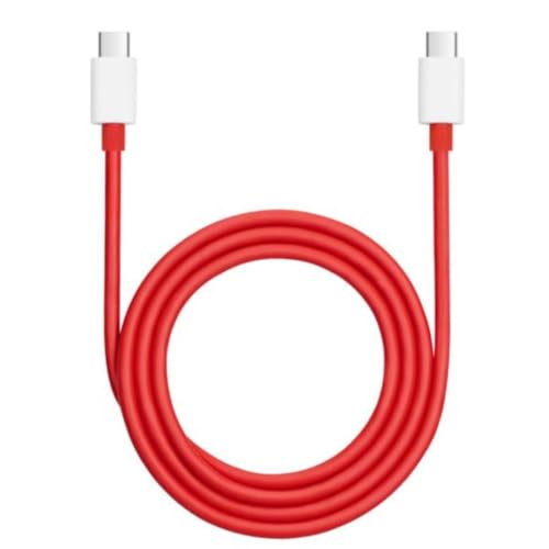 Image of Original 160W SuperVOOC Fast Charging Type C to Type C Cable Compatible with oneplus 12 / 12R / 12 Pro / 11 /11R / 10R / 10 Pro /Nord CE 4 / Nord 3 / Nord 3T / Nord 2t (160W Only Cable)