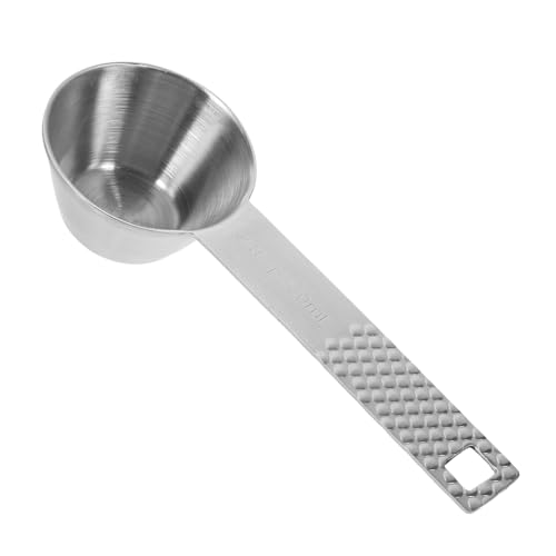 Cabilock Cucharaditas Revestido Balanza De Cocina Cuchara Cuadrada Tazas Medidoras Cuchara Dosificadora Electrica Saboreo Escala De Cuchara Reserva Cuchara De Oro Silver Acero Inoxidable