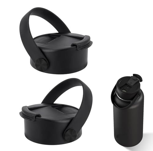 UWSTE 2Pack Replacement Lids for Rtic Water bottle 32oz Leak-proof and Dust-proof Top Replacement Lids 32 oz Compatible with Rtic