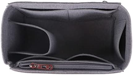 Lckaey Bag Organizer for Birkin - Felt Organizer with 30 Inserts - Grey-M