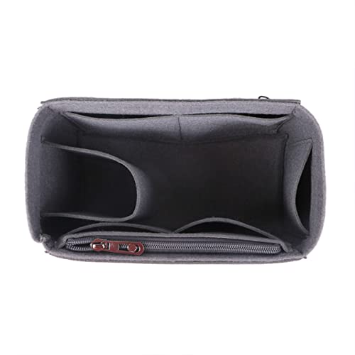 Lckaey Bag Organizer for Birkin - Felt Organizer with 30 Inserts - Grey-M