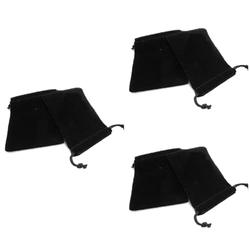 ABOOFAN 3 Piezas tn negras bolsa accesorios bolso