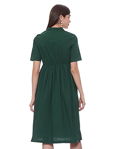Image of Max Women's Solid Shirt Dress