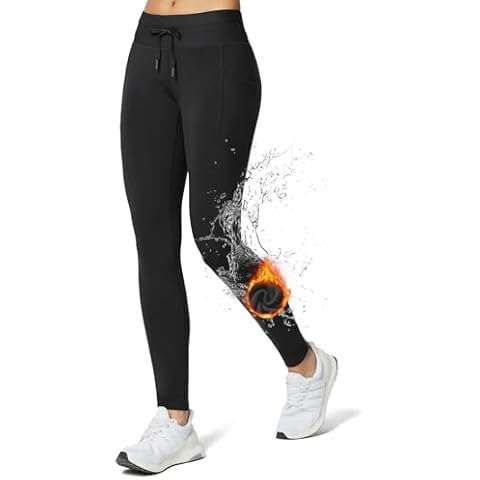 BALEAF Fleece Lined Waterproof Leggings Cover
