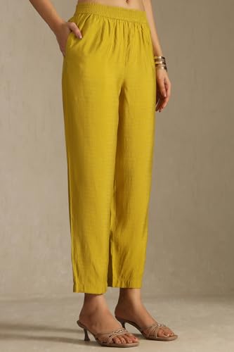 Image of Soch Womens Silk Blend Woven Design Suit Set