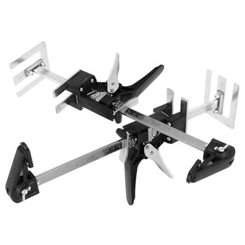 Mikikit 2pcs Lifting Jack Labor Saving Arm Cabinet Jack Hand Tools Jack for Tile Jack for Installing Jack for Furniture Handheld Tool Jack for Drywall Ceramic Tile Metal Plastic Manual