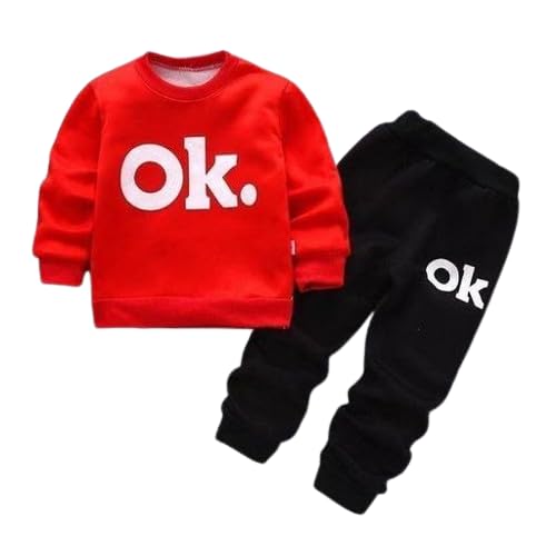 Image of Kids Boy Printed Cotton Blend Full Sleeves Top & Bottom Set