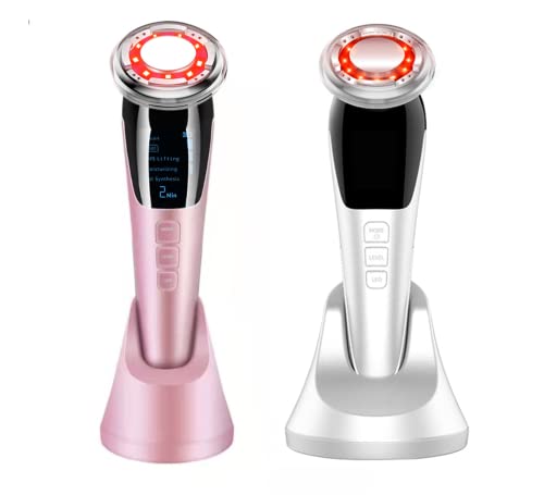 Portable Facial Massager, Hot and Cold Micro Vibration Skin Care Device, Ion Skin Toning, Anti-Wrinkle, Deep Cleaning, Skin Rejuvenation