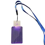 クラフト愛好家とクリエイティブギフトデザイナーのためのLED な素材を備えたアクリルライトアップキーチェーンバッグデコレーションLEDキーチェーン