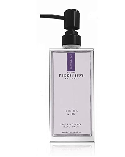 Pecksniff's Prestige 500ml Glass Hand Wash Iced Tea & Fig