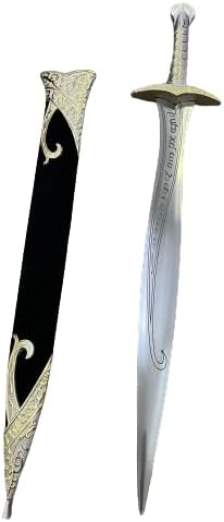 Fantasía Espada corta Medieval Romana Daga Espada Renacimiento Hoja de Metal Daga Espada