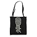 Upside down Pineapple Summer Vacation Beach Tote Bag