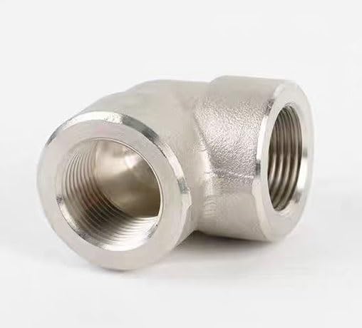 Złączka kolankowa 90 stopni, 1 szt. 1/8" 1/4" 3/8" 1/2" 3/4" 1",2",5" Gwint żeński 304 Stal nierdzewna Kolanko 90 stopni do złącza rury wodnej(DN8 1/4)