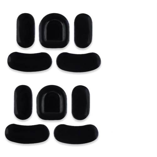 Evita atascos con los patines de ratón HUYUN para Razer Viper Mini Se, bordes redondeados