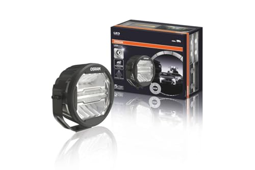 Osram Round LEDDL112-CB, phare LED pour éclairage de champ proche et lointain, combo, 3500 lumens, faisceau lumineux jusqu'à 350 m, phare à LED/feu de route auxiliaire et feu de position, ECE