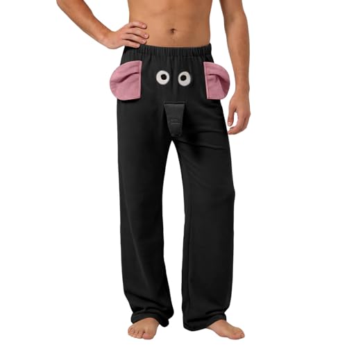 Pantalon droit confortable au design unique et finitions soignées