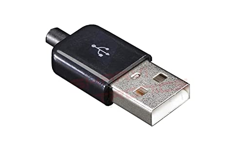 USB Diy Slim Connector Shell – A Male Plug USB 2.0 (B09J2LVM7N) Amazon Price History, Amazon Price Tracker