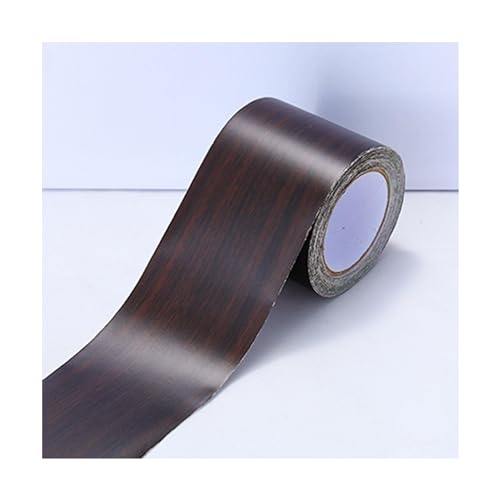 Papel de parede com bordas, descascar e colar, autoadesivo, grão de madeira, linha de cintura, pvc,