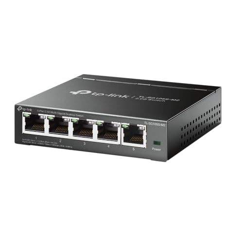 TP-Link TL-SG105S-M2, 5 Port Multi-Gigabit 2.5G Unmanaged Ethernet Switch - image 2