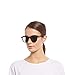 Le Specs Women's Bandwagon Sunglasses, Black Rubber/Khaki Mono, One Size