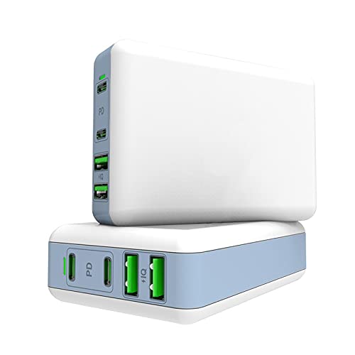 BigPlayer PD Charger 100W USB C with Slim Design, White