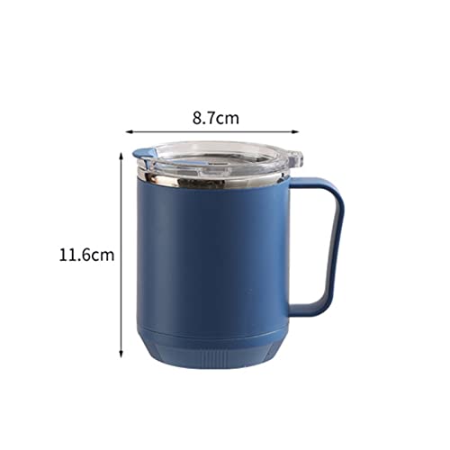 Caneca de cerveja de café de aço inoxidável para chá Copo térmico portátil Leite Copo de água Utensí