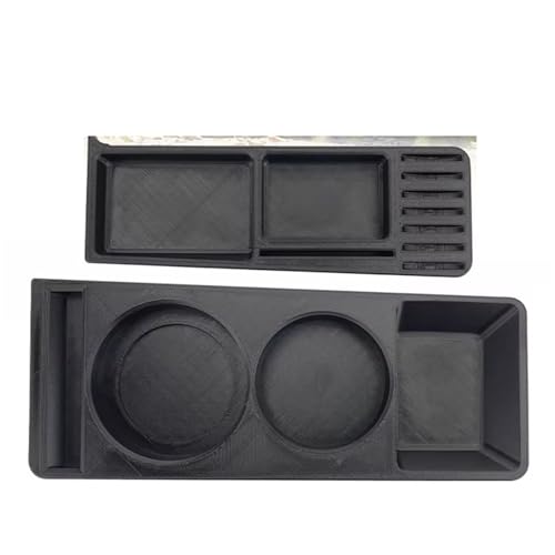 Porte-gobelet double pour Mercedes W201 190E en ABS noir