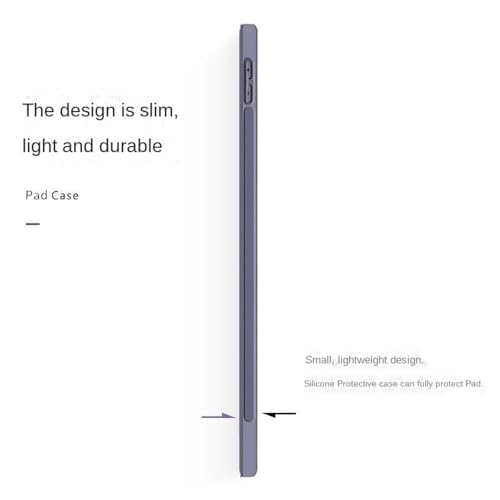 Funda para iPad mini 7 que evita arañazos con tapa triple plegable y silicona suave 4