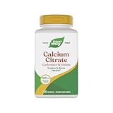 Nature's Way Calcium Citrate, 500 mg Calcium per 2-Capsule Serving, for Bone Health & Muscle Function*, Blend of Citrate, Carbonate & Malate, Gluten Free, 250 Capsules (Packaging May Vary)