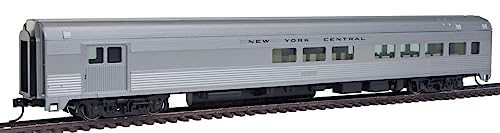 85' Budd Baggage-Lounge - Ready to Run -- New York Central (silver)