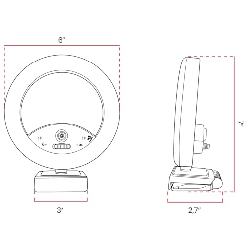 WEBCAM AROZZI Occhio Ring Light Webcam - 2