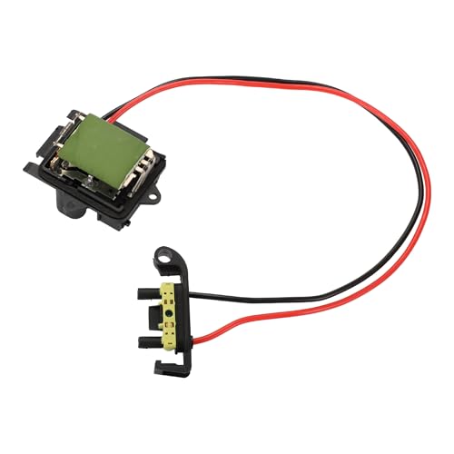 Motoforti HVAC Blower Motor Resistor Heater Blower Resistor for Trafic II Bus (JL) 2001 Metal ABS No.93161217 Black