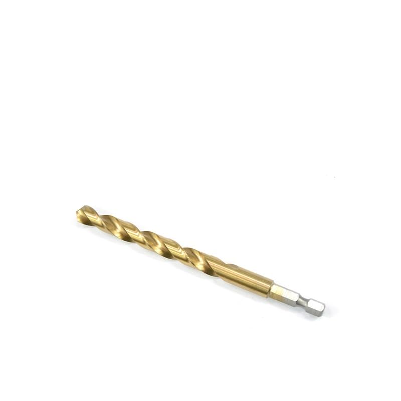 Brocas HSS de 1,5mm-13mm, 10 Uds., brocas de Metal for carpintería de cambio rápido hexagonales con revestimiento de titanio (1,5/2/3/4/4,2/5/6/8/10/13mm)(2.5mm 10pc)