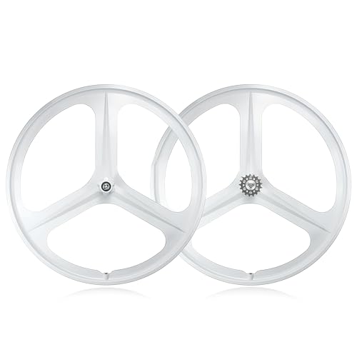 700C 3X|[NzC[ VOXs[h ]ԃzC[ ŒMA tgAzC[Zbg oCNzC[(White,Wheel set)