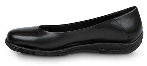 SR Max Asheville, Women's, Dress Flat Style Soft Toe Slip Resistant Work Shoe4