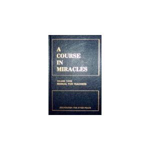 Unknown Binding Course in Miracles Volume 3 Book