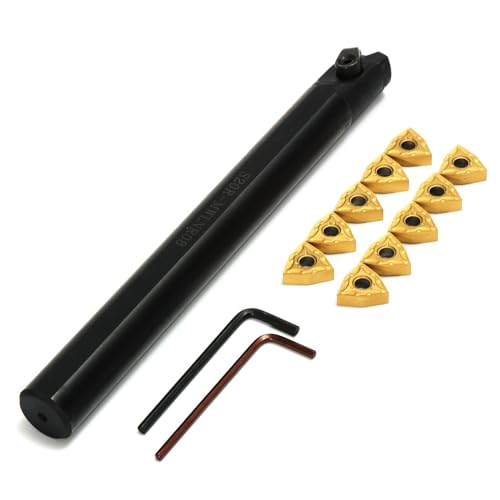 Evite vibraciones en torno con soporte S20R-MWLNR08 Maizoon e insertos WNMG0804 2