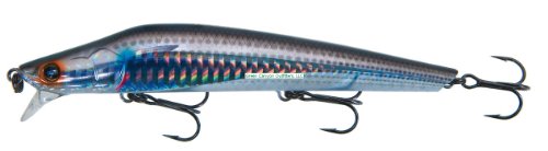 Leurre flottant Yo-Zuri Edge Minnow coloris Mullet Flash idéal pour vos sorties en mer