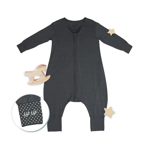Image of Nyte Nyte Baby- 0.5 TOG SnuggleSack Sleep Sack Rumper W Sleeves, Adjustable Feet Cuffs & Anti-Slip Grip