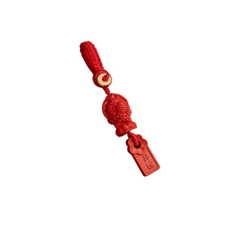 Porte-clés voiture sable rouge avec pendentif sac à dos