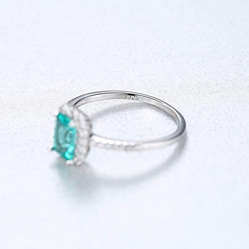 Bague en émeraude et diamants véritables pour un mariage d'exception
