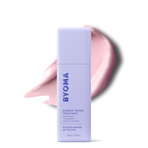 BYOMA Barrier Repair Treatment (50ml) Hydrating Face Cream for Dry Sensitive Skin Reduces the Appearance of Fine Lines and Wrinkles Skin Barrier Support Vegan