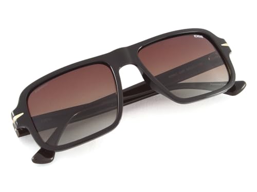 Image of IDEE sunglasses| 100% UV Protected | Gradient | Full Rim | Square | Men | Large | Polycarbonate Frame | Gradient TAC Lens