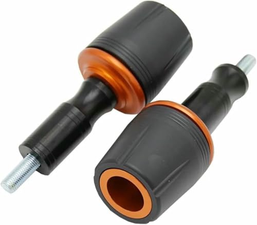 Motorrad Sturzschutz pad SturzbüGel Für Suzuki Sv650 Sv650S Motorrad – Sturzschutz Rahmenschleifer Verkleidungsschutz Aufprallschutz Motorrad Crash Pad(Orange)