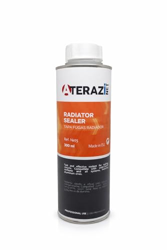 Aterazinet Tapa Fugas Radiador, Selante de Fugas no Sistema de Refrigeração, 300 ml