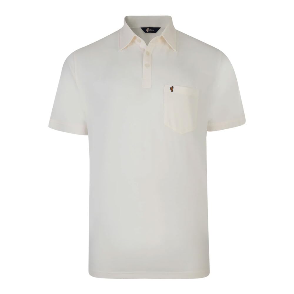 Gabicci Jersey Shirt (Large, Cream)