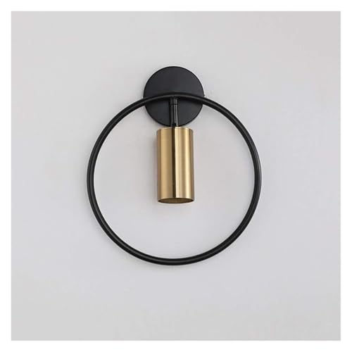Apliques de Pared LED Modernos, Apliques de Pared, luz de Pared - Focos de Pared LED de Hierro Forjado, lámpara de Noche, lámpara giratoria de 180°, lámpara de Pared Ajustable
