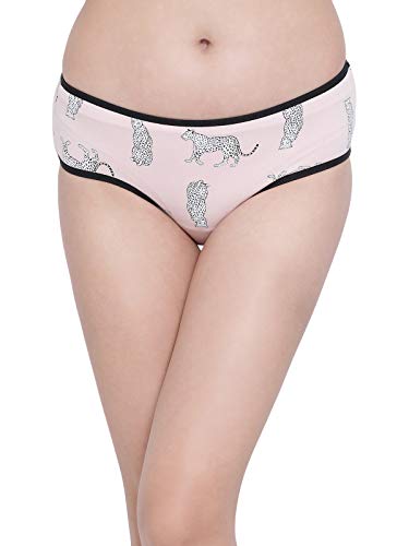 Image of Clovia Women's Mid Waist Printed Hipster Panty