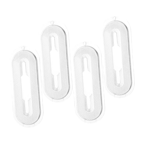 HONITANO 4pcs Range Hood Lamps Covering Plates Lightweight Kitchen Hood Parts Enhanced Light Diffusion for Even Illumination Easy Installation Accessory